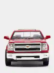 Красный металлическая машинка 2014 Chevrolet Silverado KT5381D
