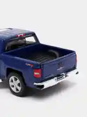 Синий металлическая машинка 2014 Chevrolet Silverado KT5381D