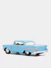 Голубой металлическая машинка 1957 Chevrolet Bel Air KT5313D