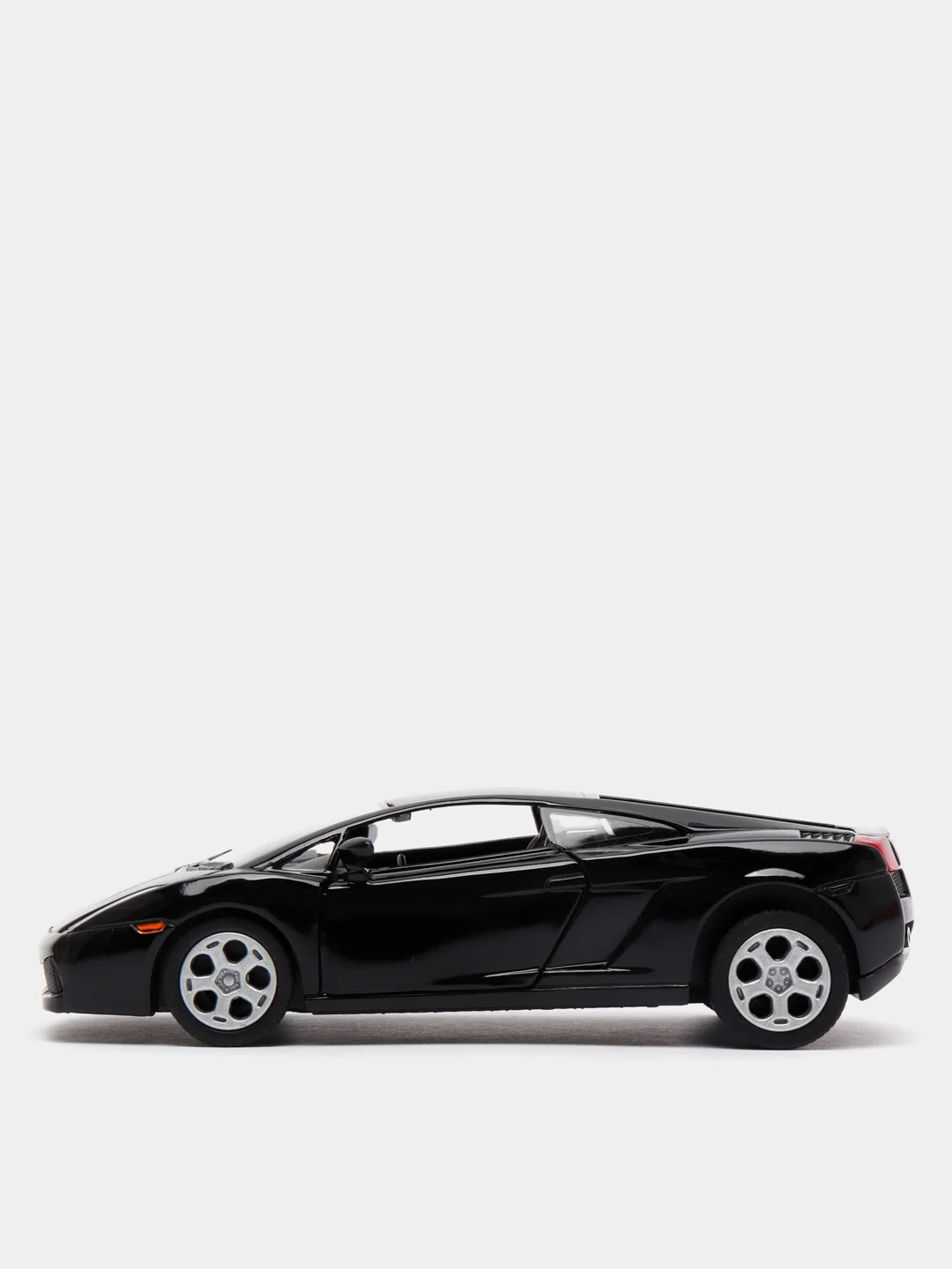 Черный металлическая машинка Lamborghini Gallardo KT5098D