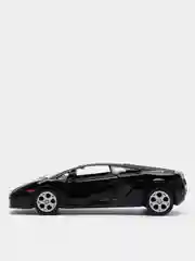 Черный металлическая машинка Lamborghini Gallardo KT5098D