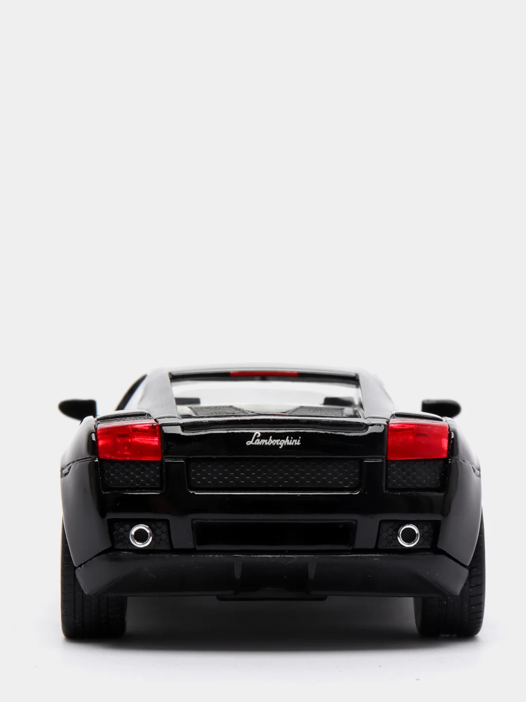 Черный металлическая машинка Lamborghini Gallardo KT5098D