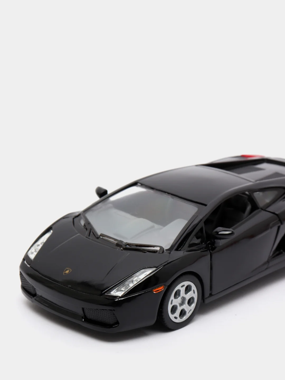 Черный металлическая машинка Lamborghini Gallardo KT5098D
