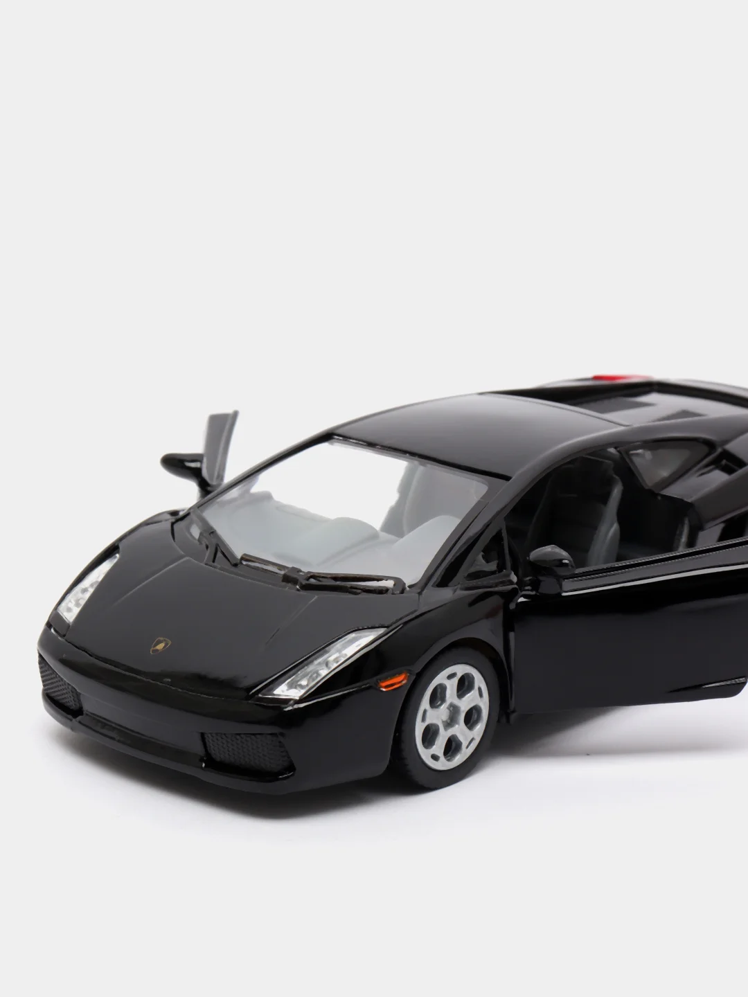 Черный металлическая машинка Lamborghini Gallardo KT5098D