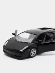 Черный металлическая машинка Lamborghini Gallardo KT5098D