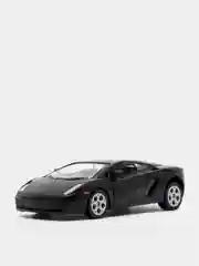 Черный металлическая машинка Lamborghini Gallardo KT5098D