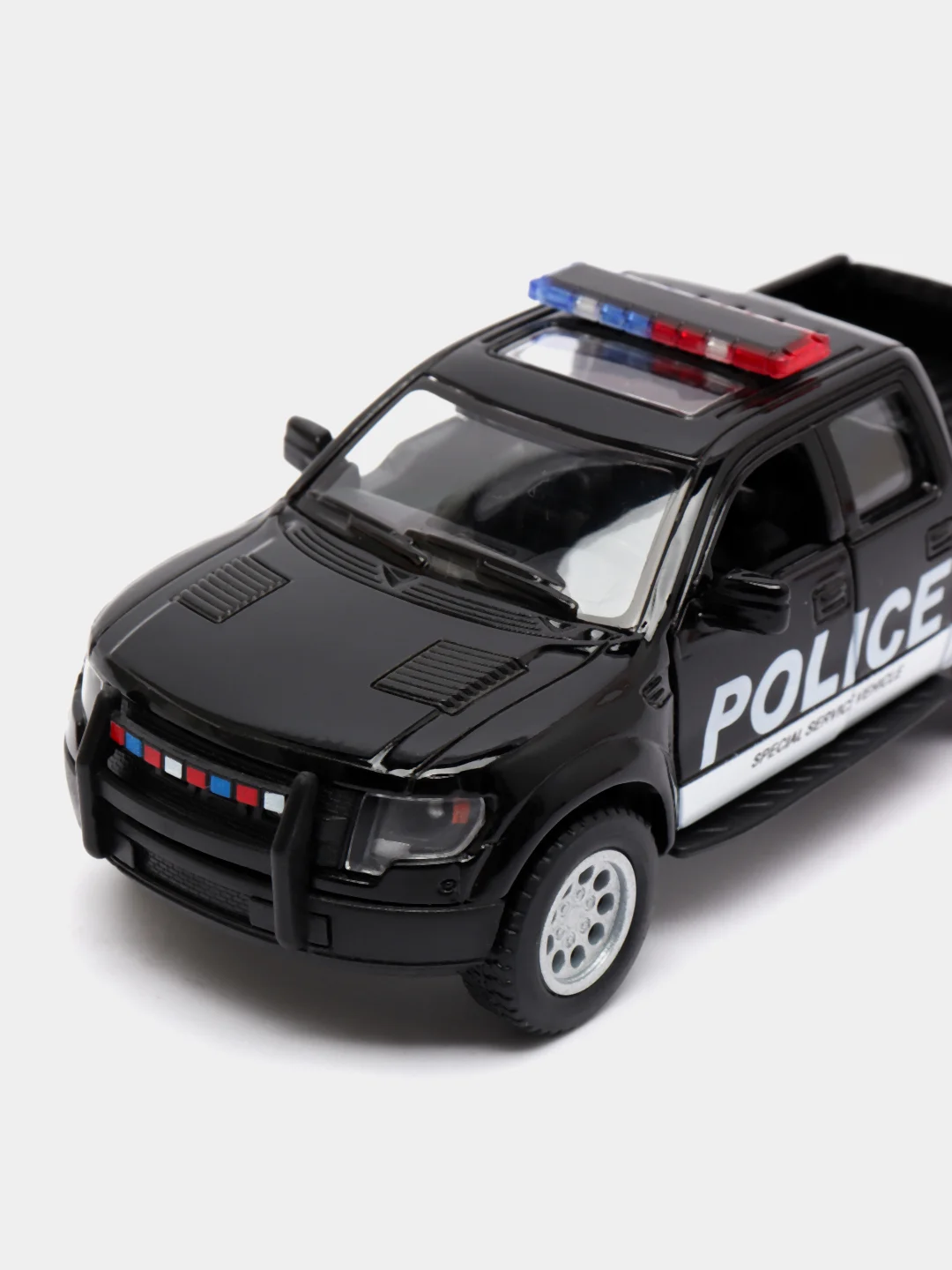 Черный металлическая машина Ford F150 SVT Raptor SuperCrew 2013 KT365DPR