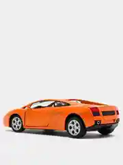 Оранжевый металлическая машинка Lamborghini Gallardo KT5098D