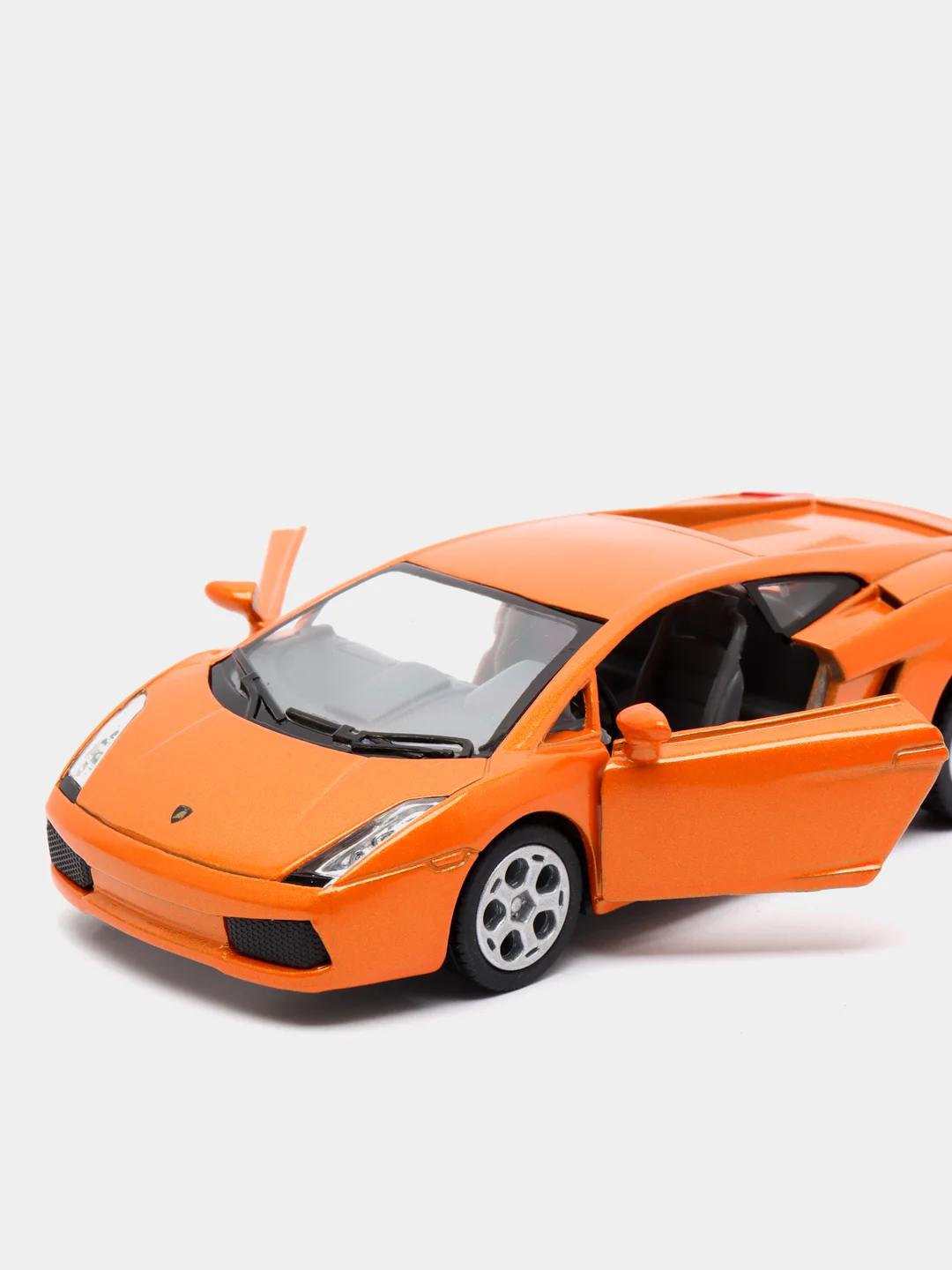 Оранжевый металлическая машинка Lamborghini Gallardo KT5098D