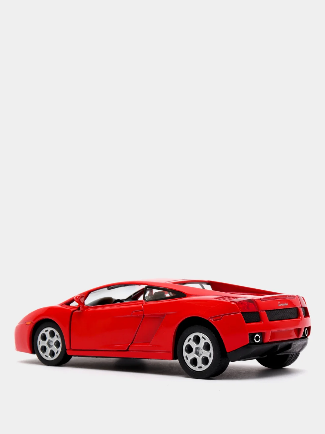 Красный металлическая машинка Lamborghini Gallardo KT5098D