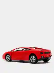 Красный металлическая машинка Lamborghini Gallardo KT5098D