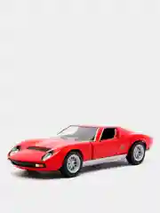 Красный 1971 Lamborghini Miura P400 SV KINSMART KT5390D