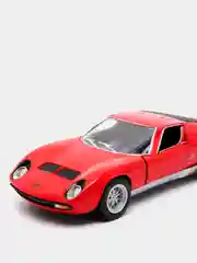 Красный 1971 Lamborghini Miura P400 SV KINSMART KT5390D