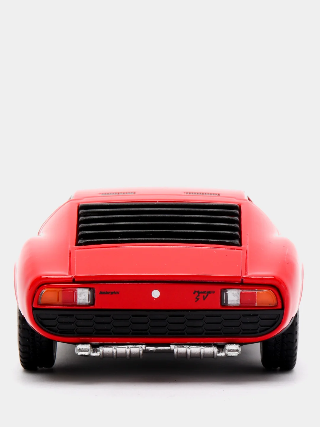 Красный 1971 Lamborghini Miura P400 SV KINSMART KT5390D