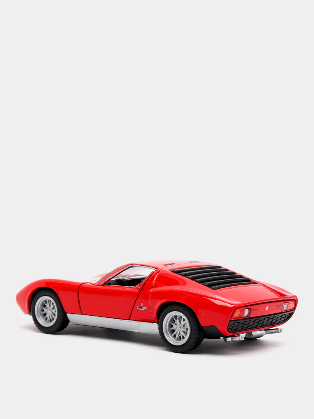 Красный 1971 Lamborghini Miura P400 SV KINSMART KT5390D