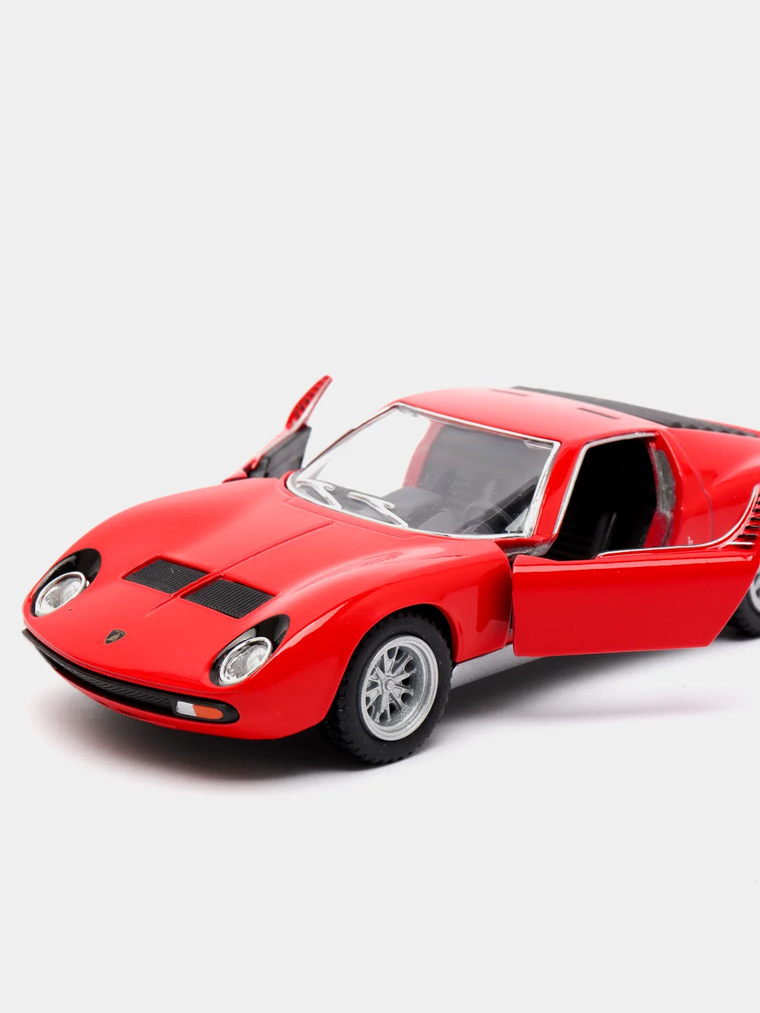 Красный 1971 Lamborghini Miura P400 SV KINSMART KT5390D