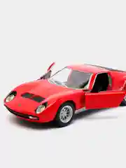 Красный 1971 Lamborghini Miura P400 SV KINSMART KT5390D