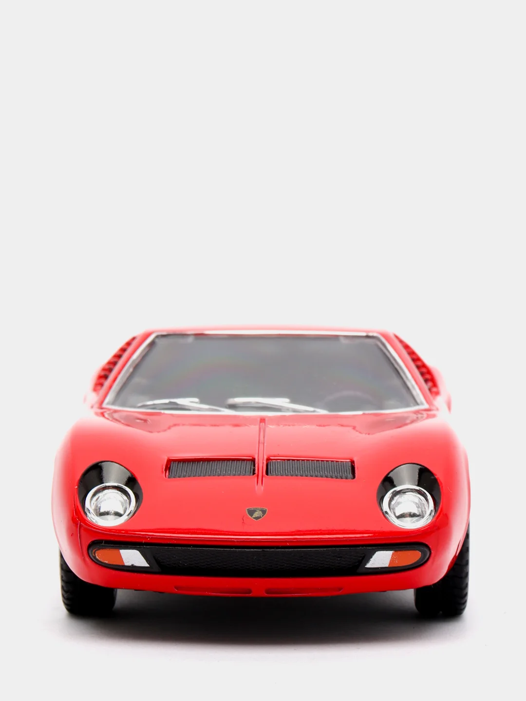 Красный 1971 Lamborghini Miura P400 SV KINSMART KT5390D