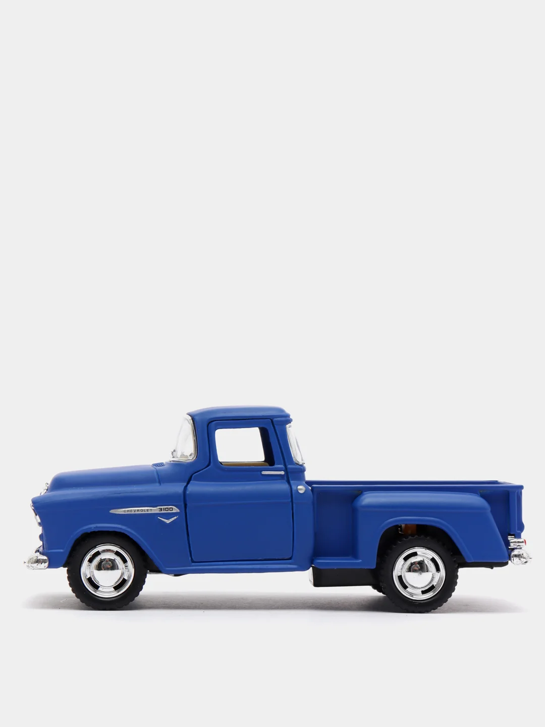 Синий металлическая машинка 1955 Chevy Stepside Pick-up (Матовая) KT5330DM