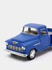 Синий металлическая машинка 1955 Chevy Stepside Pick-up (Матовая) KT5330DM