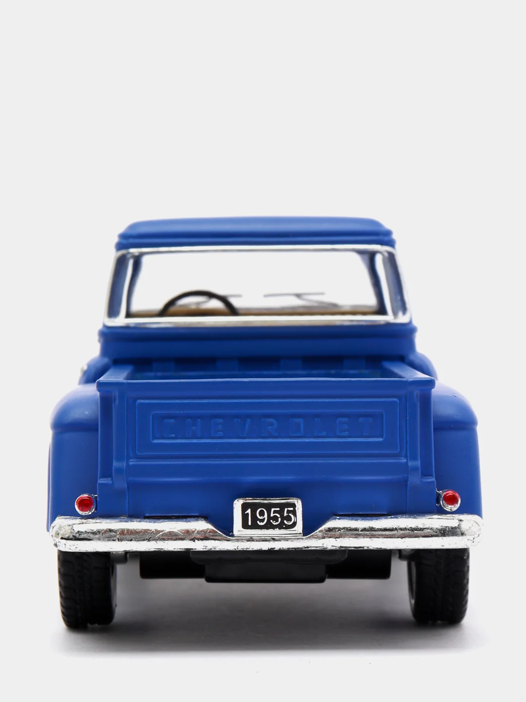 Синий металлическая машинка 1955 Chevy Stepside Pick-up (Матовая) KT5330DM