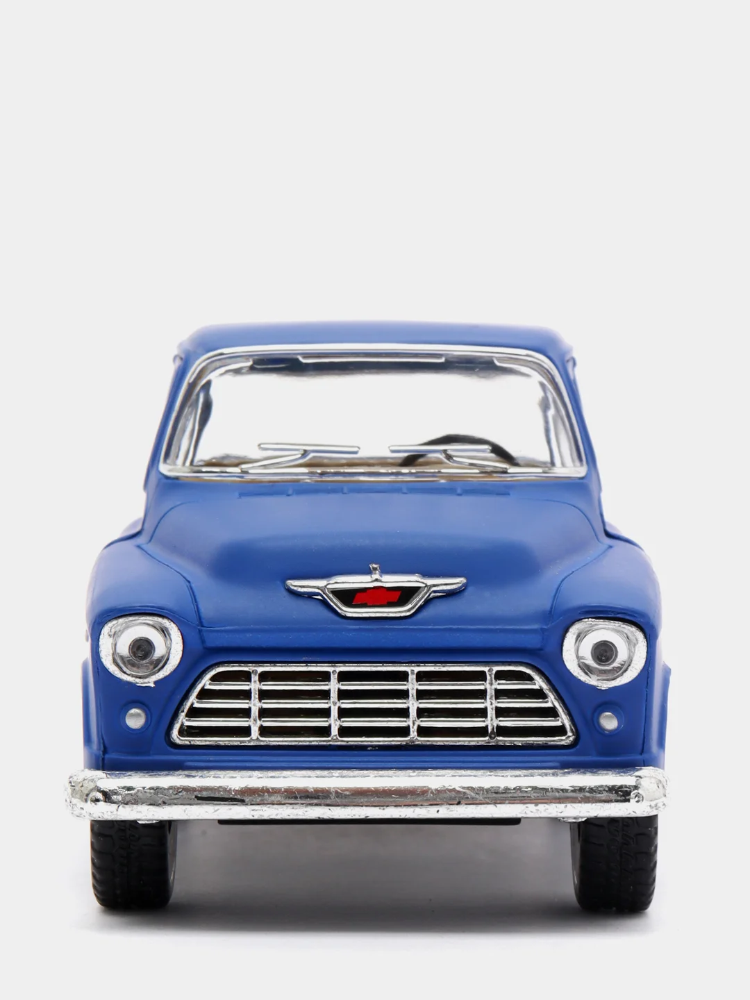 Синий металлическая машинка 1955 Chevy Stepside Pick-up (Матовая) KT5330DM