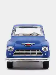 Синий металлическая машинка 1955 Chevy Stepside Pick-up (Матовая) KT5330DM