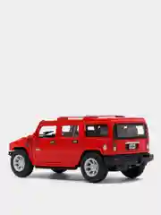 Красный металлическая машина Hummer H2 SUV 2008 KT5337D
