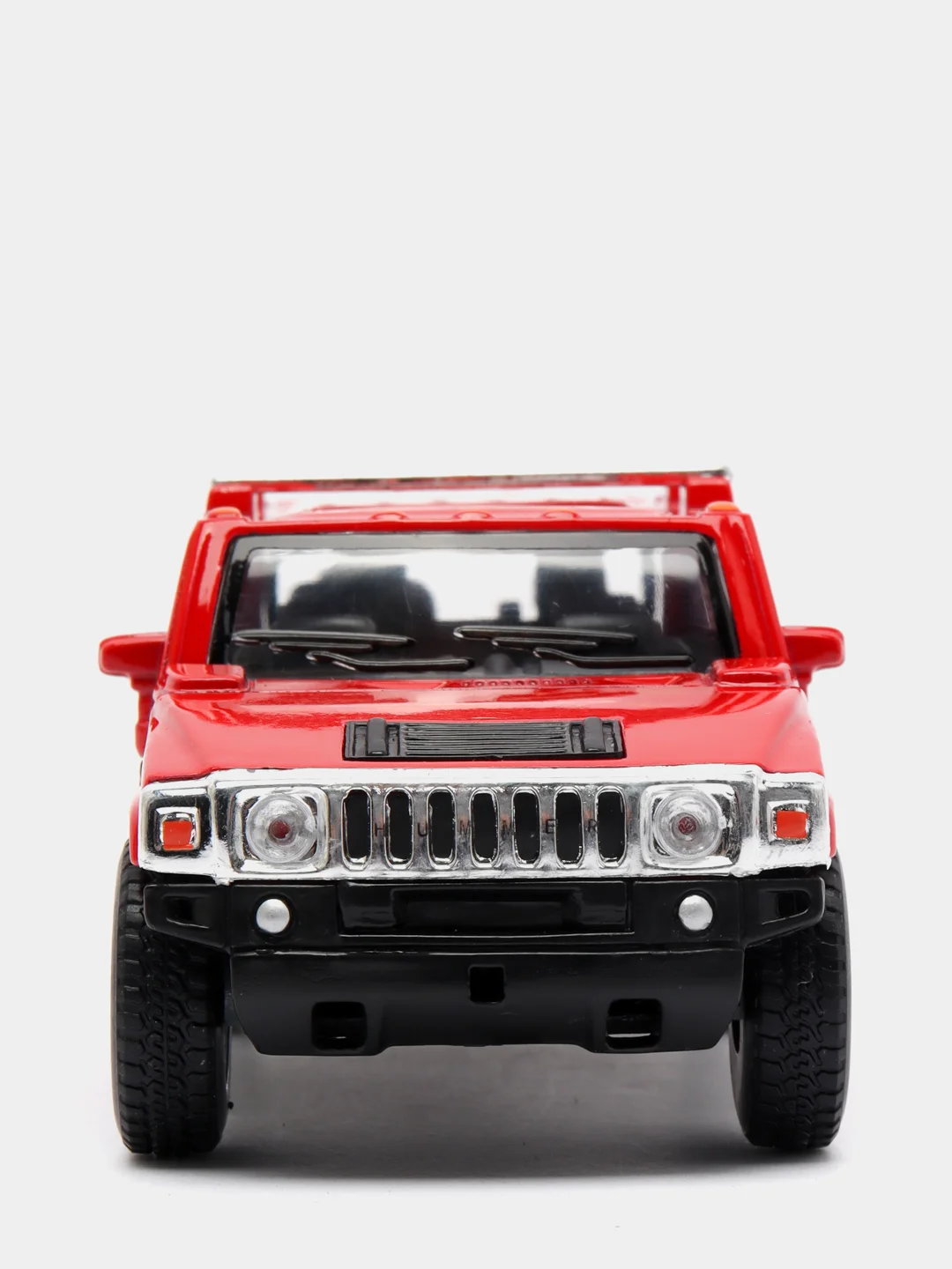 Красный металлическая машина Hummer H2 SUV 2008 KT5337D