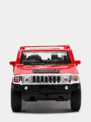 Красный металлическая машина Hummer H2 SUV 2008 KT5337D