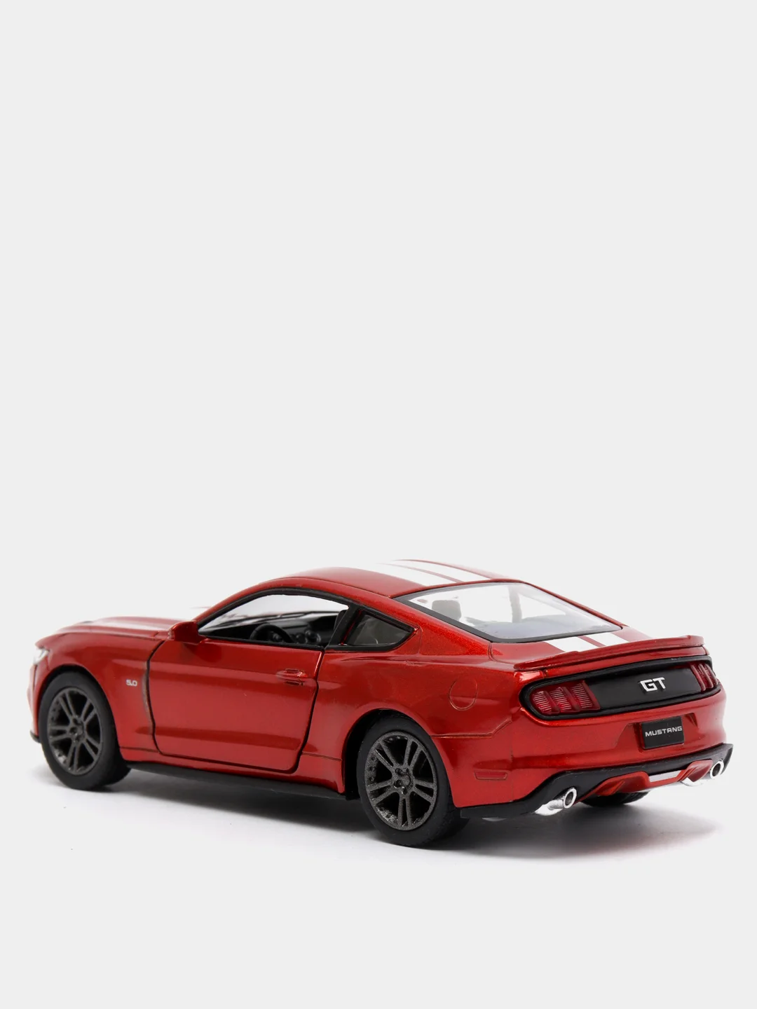 Красный металлическая машинка 2015 Ford Mustang GT KT5386DF