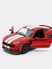 Красный металлическая машинка 2015 Ford Mustang GT KT5386DF
