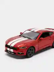 Красный металлическая машинка 2015 Ford Mustang GT KT5386DF