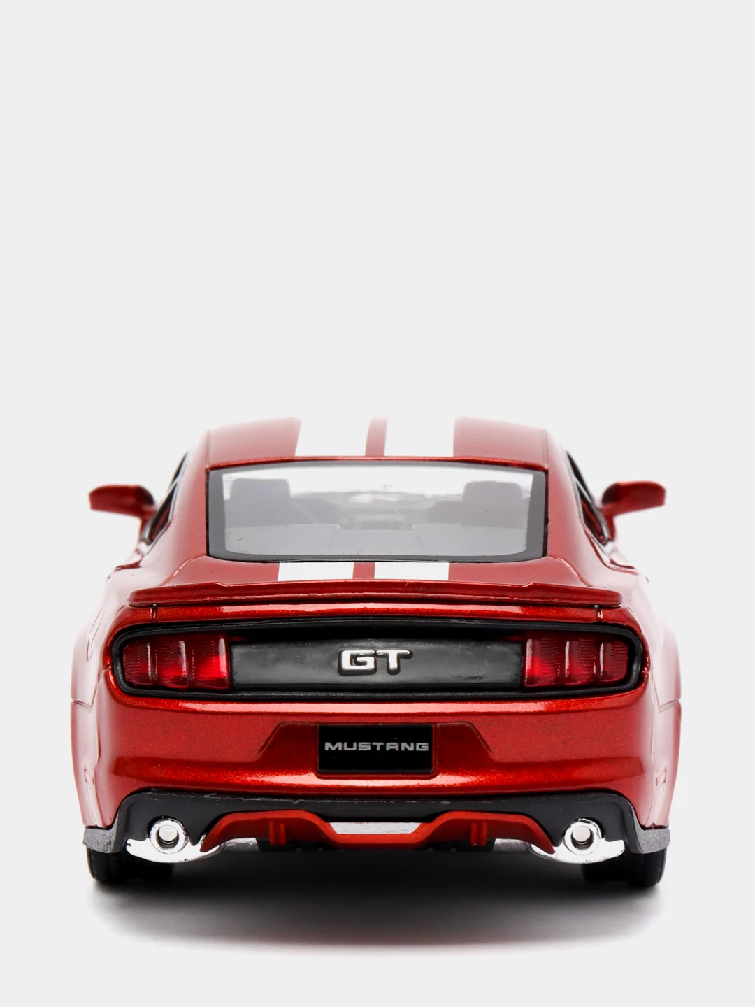 Красный металлическая машинка 2015 Ford Mustang GT KT5386DF