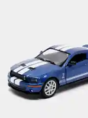 Синий металлическая машинка 2007 Shelby GT500 KT5310D
