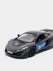 Угольный mclaren 675LT with printing KINSMART KT5392DF