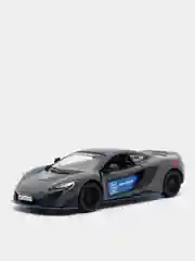 Угольный mclaren 675LT with printing KINSMART KT5392DF