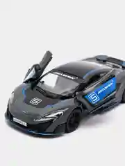 Угольный mclaren 675LT with printing KINSMART KT5392DF
