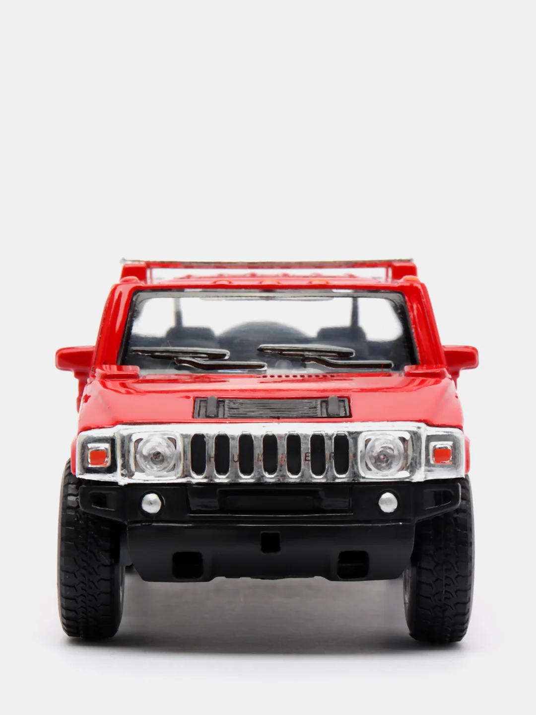 Красный металлическая машинка 1:40 Hummer H2 SUT 2005 KT5097D