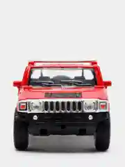 Красный металлическая машинка 1:40 Hummer H2 SUT 2005 KT5097D