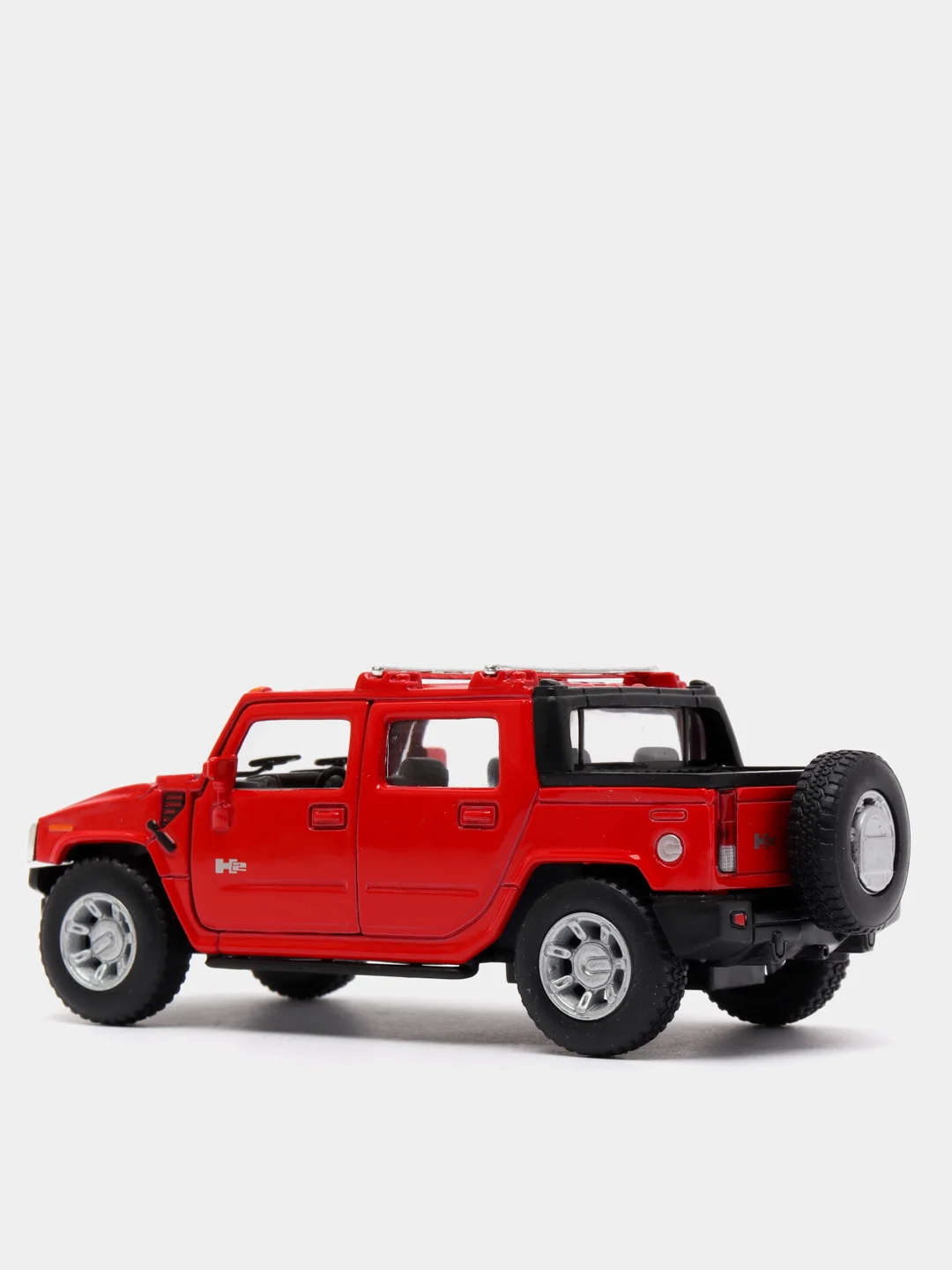 Красный металлическая машинка 1:40 Hummer H2 SUT 2005 KT5097D