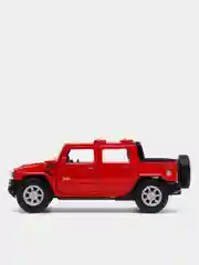 Красный металлическая машинка 1:40 Hummer H2 SUT 2005 KT5097D