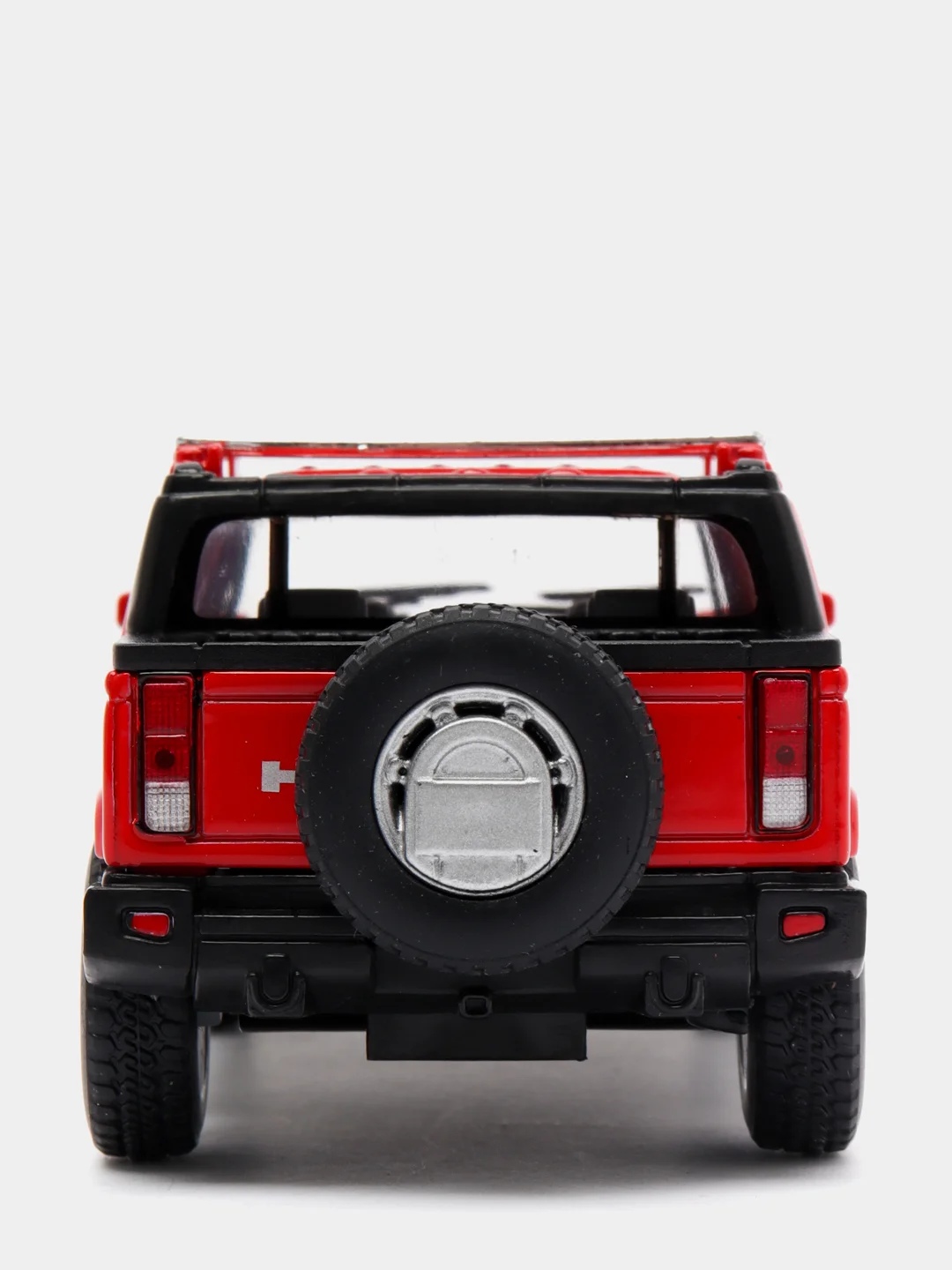 Красный металлическая машинка 1:40 Hummer H2 SUT 2005 KT5097D