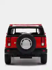 Красный металлическая машинка 1:40 Hummer H2 SUT 2005 KT5097D