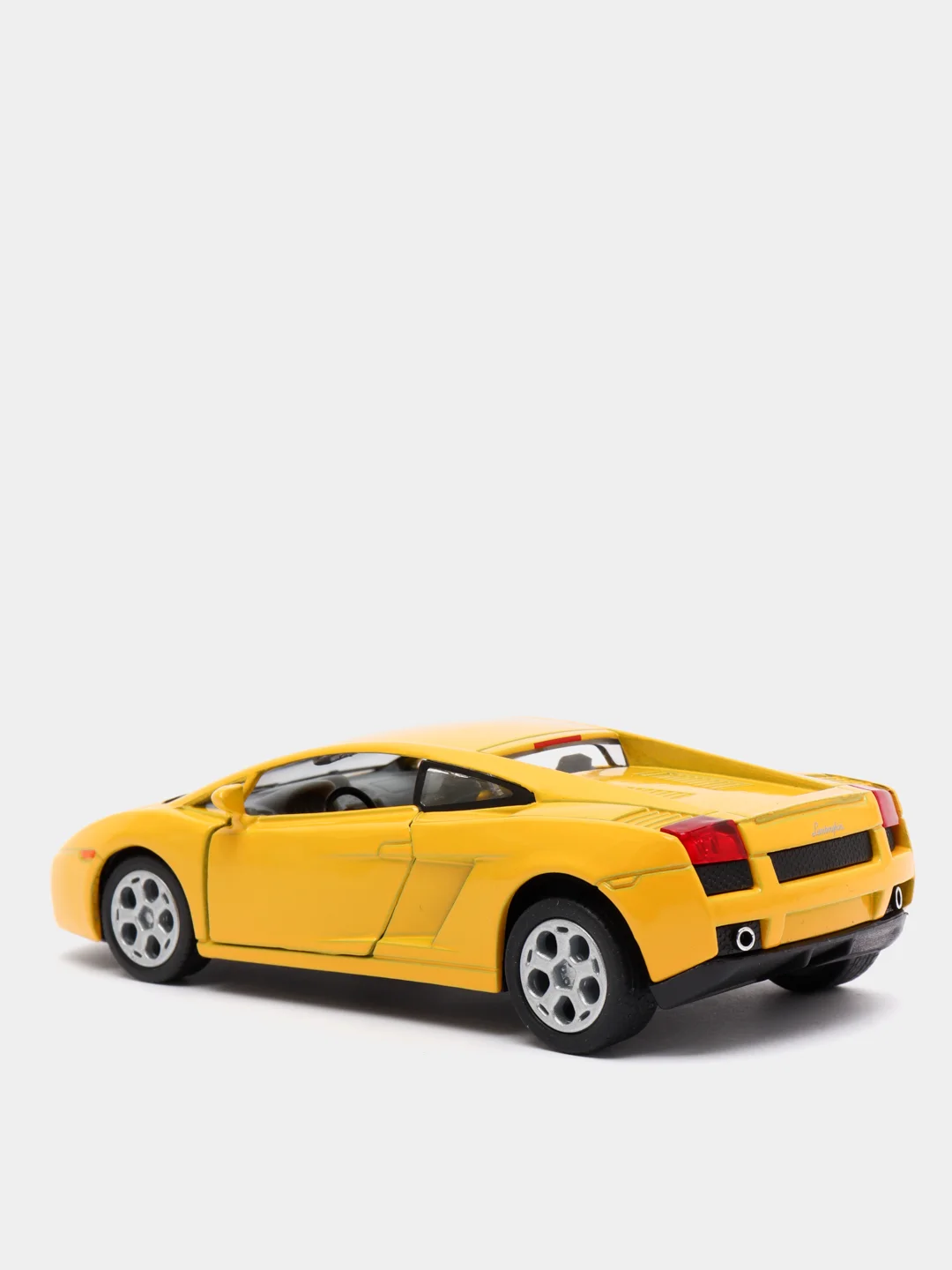 Желтый металлическая машинка Lamborghini Gallardo KT5098D