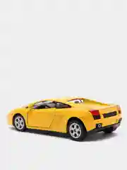 Желтый металлическая машинка Lamborghini Gallardo KT5098D