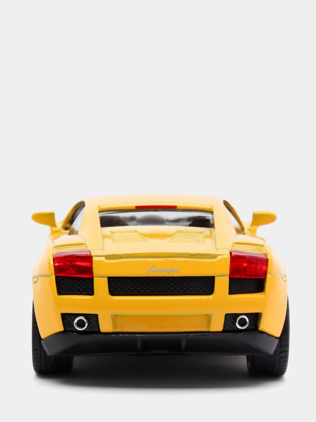 Желтый металлическая машинка Lamborghini Gallardo KT5098D