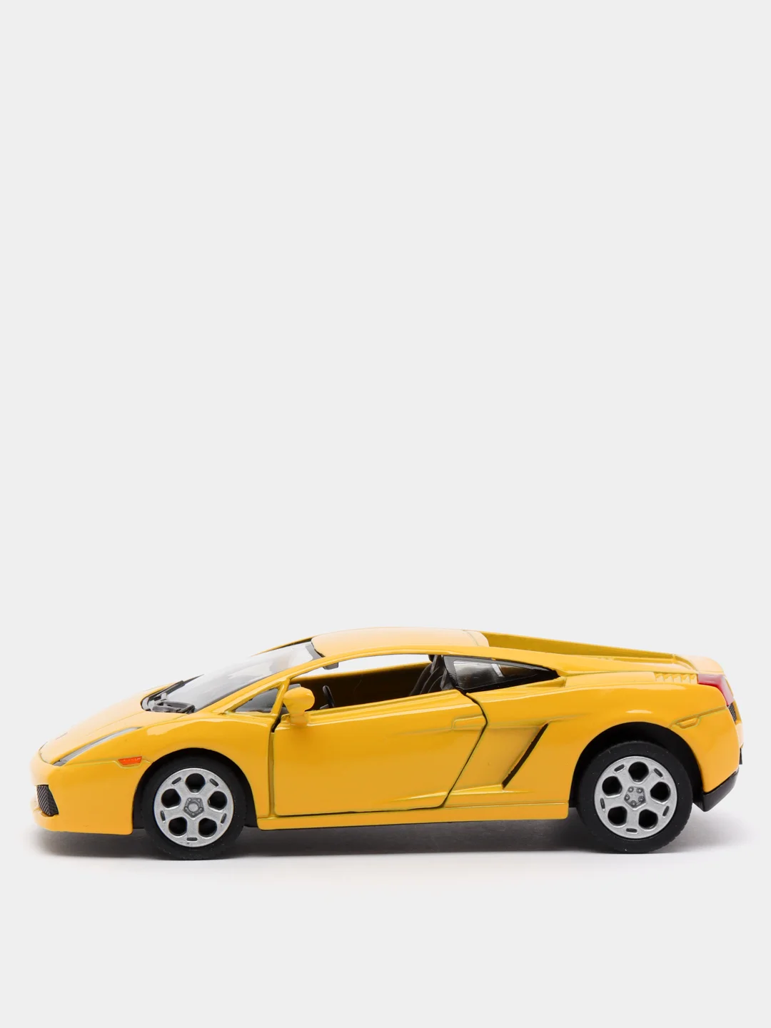 Желтый металлическая машинка Lamborghini Gallardo KT5098D