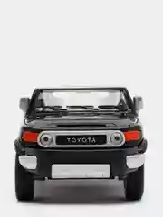 Черный металлическая машинка 1:36 Toyota FJ Cruiser KT5343D