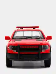 Красный металлическая машина Ford F150 SVT Raptor SuperCrew 2013 KT365DPR